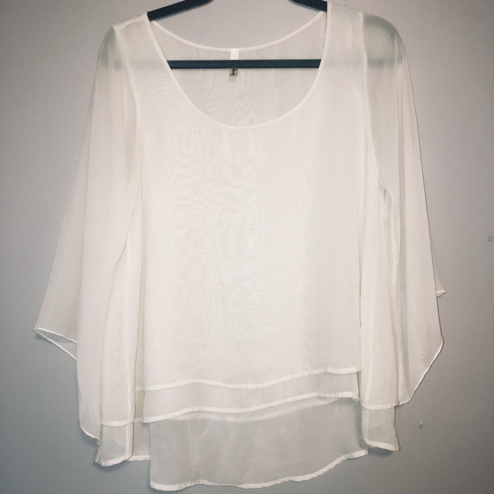 Flowy Sheer Blouse